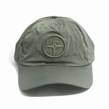 STONE ISLAND Nylon-Metall-Stickerei-Logo-Cap Khaki L1S159100011 S0076 V0059 149787391