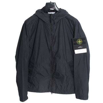 Stone Island 26SS Crinkle Nylon Hooded Windbreaker Jacket Navy L1S154100001 S0A23 V0020 149790856