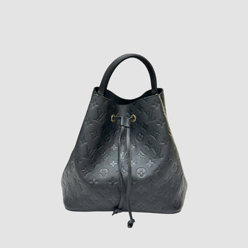 Louis Vuitton Monogram Empreinte NeoNoe MM Black M45256 149791467