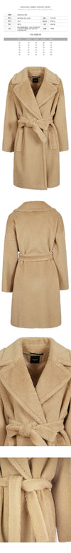 MAXMARA Belted Wool Coat Beige 2425016122 020 119577699 [P]