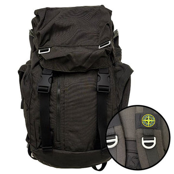Stone Island Resin Treated Cordura 1500 Backpack Lead Gray (K2S159200010 S0075 V0062) 149807210