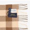 POLO RALPH LAUREN Pony Karoprint Fransen Schal 149348020 [P]