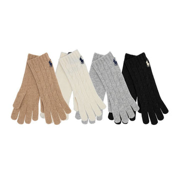 Polo Ralph Lauren Pony Cable Knit Gloves Set of 4 149506321 [P]