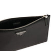 Prada Saffiano Triangle Logo Clutch Bag Black Stamp: 2NH005 PN9 F0002 128030248 [P]