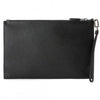 Prada Saffiano Triangle Logo Clutch Bag Black Stamp: 2NH005 PN9 F0002 128030248 [P]