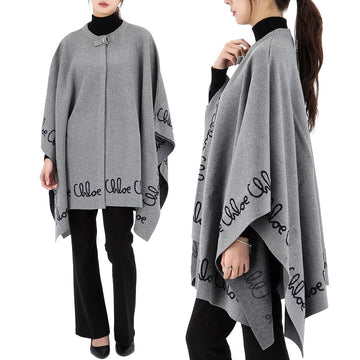 CHLOE ロゴレタリングケープ 14Y アダルトサイズ C20667 A46 149816810