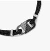 Armani EGS3171040 Double Braid Leather Bracelet 147440518 [P]