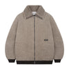 Miu Miu Cotton Fleece Zip-Up Blouson Jacket 149786844 [P]