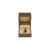 BVLGARI 347037 18K Rose Gold Black Ceramic B.Zero1 Ring Size 56 149829231 [P]