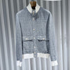 Brunello Cucinelli Wool Silk Bomber Jacket 48 149843386 [P]