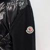 MONCLER Wollstrick Hoodie-Padding Jacke Schwarz 149853520 [P]