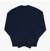 ACNE STUDIOS C60101 NAVY MELANGE (AHE) Gesicht Logo Patch Unisex Strickwaren 144730517 [P]