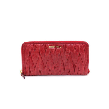 Miu Miu Matelassé Napa Leather Long Wallet kk55050154 149855692