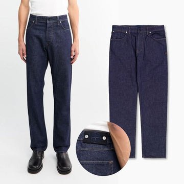 Stone Island Straight Rinse Finish Five-Pocket Jeans Blue J100005 S00J7 VJ201 148643537