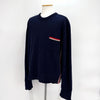 Thom Browne Three Stripes Knit Sweater Navy 149857210 [P]