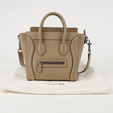 CELINE 189243DRU Luggage Nano Tote Schultertasche 149693327