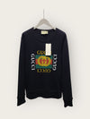 Gucci Black Vintage Box Logo Sweatshirt 149860157 [P]