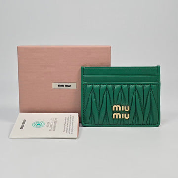 Miu Miu Matelassé Cardholder 149860431