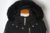 MOOSE KNUCKLES Dreiviertel Schwarzfuchs Pelz Steppjacke S(95) 149871706 [P]