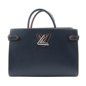 LOUIS VUITTON Navy Blue Epi Tote und Schultertasche 149899003