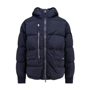 STONE ISLAND エコニール ヘビー フーデッド ダウン ジャンパー K2S15 4100088 S0019 V0020 149919530
