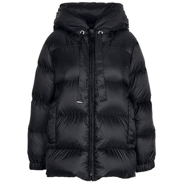 MaxMara 25FW Black Seia Hooded Goose Down Jacket 2529486055 SEIA 009 149925418 [P]