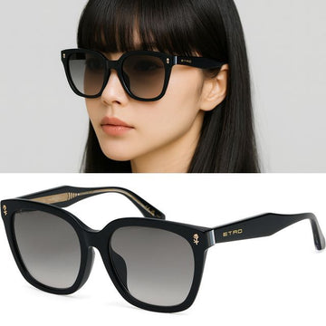 ETRO サングラス 0065 F S 8071I アジアフィット 四角 ゼブラ柄 149926519