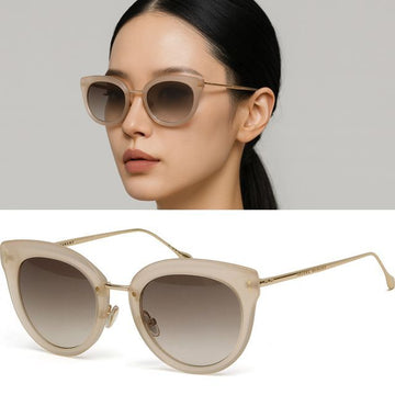 Isabel Marant IM0135 F SK S45HA Fashion Cat Eye Sunglasses Asian Fit 149926564
