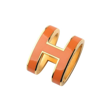 Hermes Pop H Gold Hardware Orange Pendant 36276 149928244