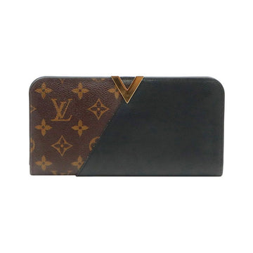LOUIS VUITTON Monogram Canvas Black Kimono Wallet Geldbörse / M56175 149928884