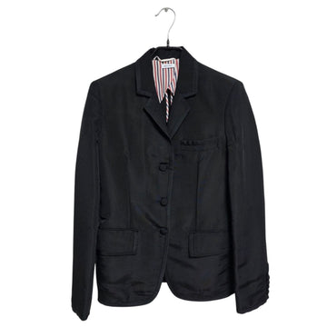 Thom Browne Women's Three-Button Silk Blazer Jacket FBC144TW7774 149931714