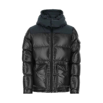 Moncler 24FW MASAYA Logo Patch Hooded Padded Jacket Black 1A002 55 595ZJ 999 120539006