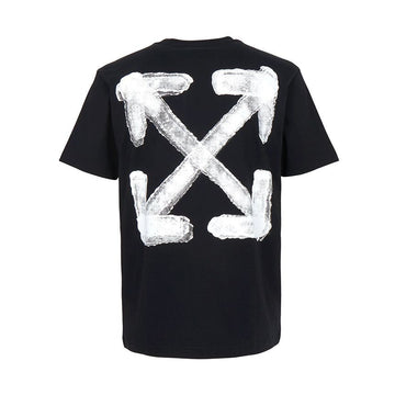 OFF WHITE スプレーアロースリム半袖Tシャツ 44MAA027G5J00I 1001 149502535