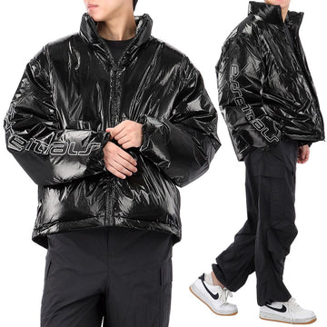 FEAR OF GOD エッセンシャルパファージャケット 202HO258181F メタリックブラック 149941692