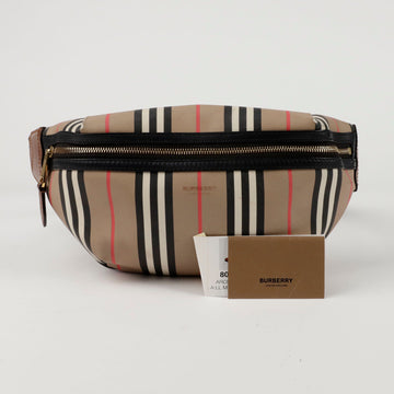 BURBERRY ストライプ ベルトバッグ 8026838 153541928