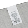 GUCCI Seidenschal aus Wolle 165904 3G646 1400 Grau-Melange 149952588 [P]