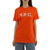 APC T-Shirt mit kurzem Arm aus Samt in Orange 48120534 [P]