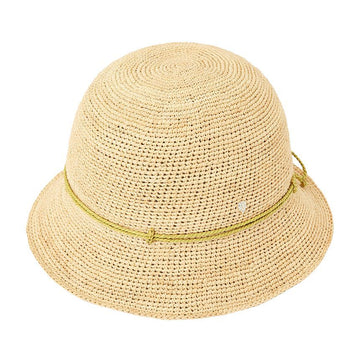 HELEN KAMINSKI クローシェハット HAT50136 ナチュラル シャルトルーズ 149970096