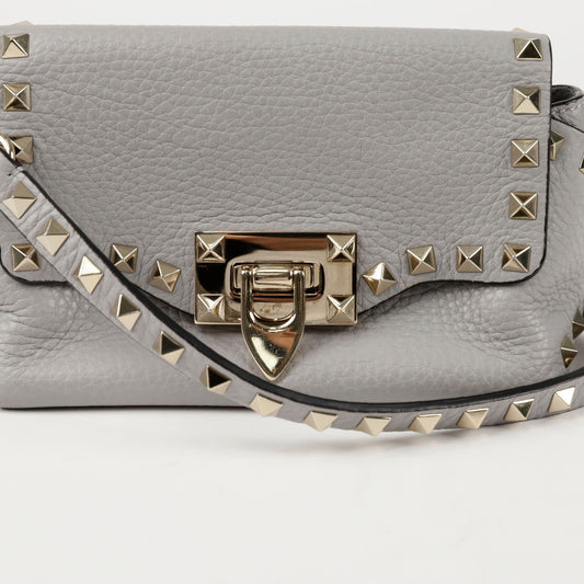 VALENTINO ロックスタッド ミニショルダー クロスボディバッグ 149924290 [P]