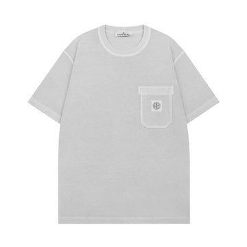 Stone Island Logo Patch Pocket T-Shirt 2100219 S0057 V0161 128913838