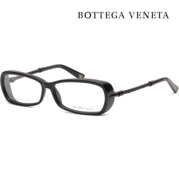 Bottega Veneta Eyeglass Frame BV97 AQM Black Horn Frame 71096336