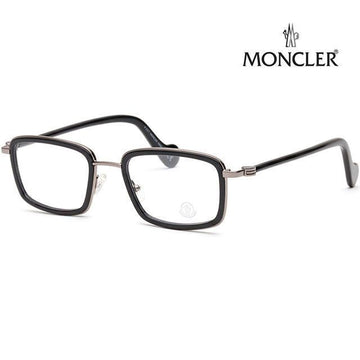 Moncler Eyeglass Frame ML5026 005 Soltex Square Horn Rim Luxury Unisex Fashion 65871940
