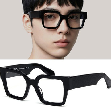 OFF WHITE OERJ07R 1000 Rechteckige Hornbrille 149978230