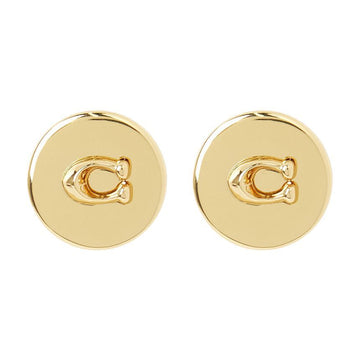 COACH [Limitierte Auflage / 30 Stück] 26FW Signature Coin Ohrringe für Damen 352957 GLD 710 149982396 [P]