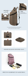 TICKET TO THE MOON Mini-Rucksack Premium 15L Beige 145173296 [P]