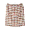 CHANEL P25530 Sequin Tweed Skirt Size 40 36327 150068178 [P]