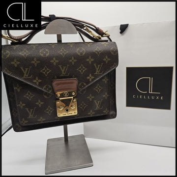 Louis Vuitton Monceau Tote Shoulder Bag 150077646