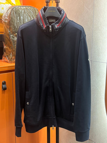 Moncler Neck Point Zip-Up Jacket Navy XXL(110) 150077731