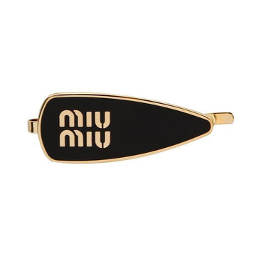 Miu Miu Enamel Metal Hair Clip 74151578