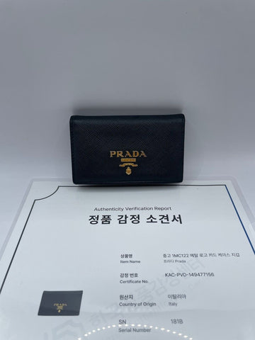 PRADA メタルロゴカードケース財布 1MC122 150078261